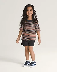 Little Kids Braden Stripe Knit Shirt
