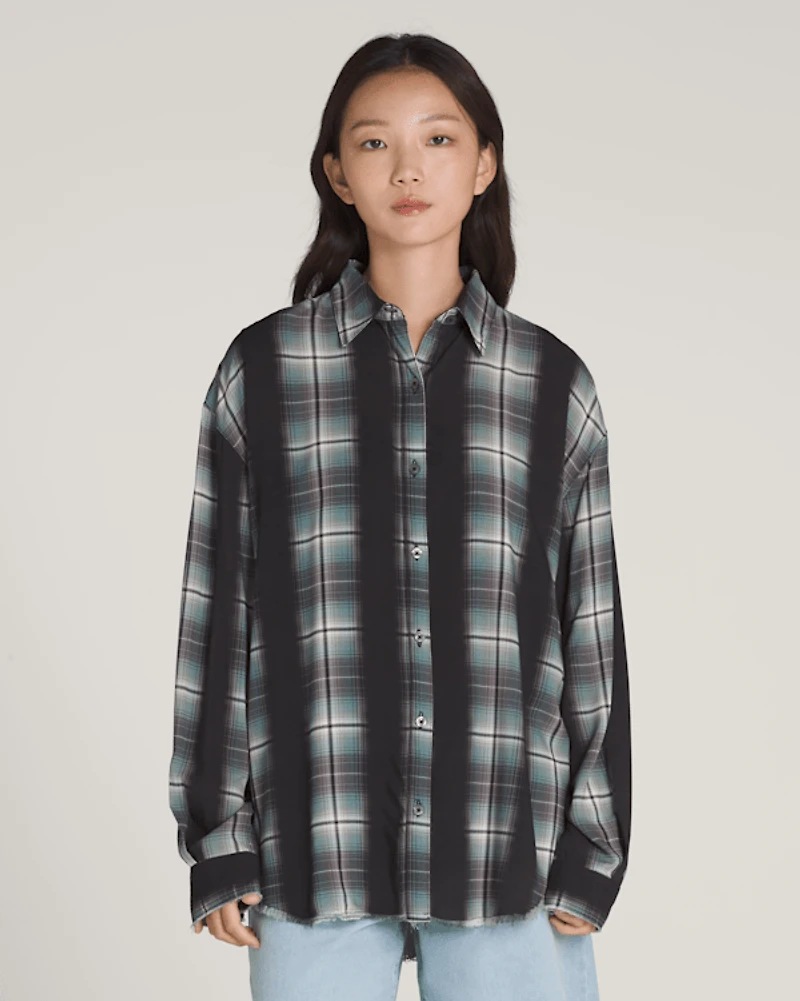 Gillian Plaid Button Up Shirt