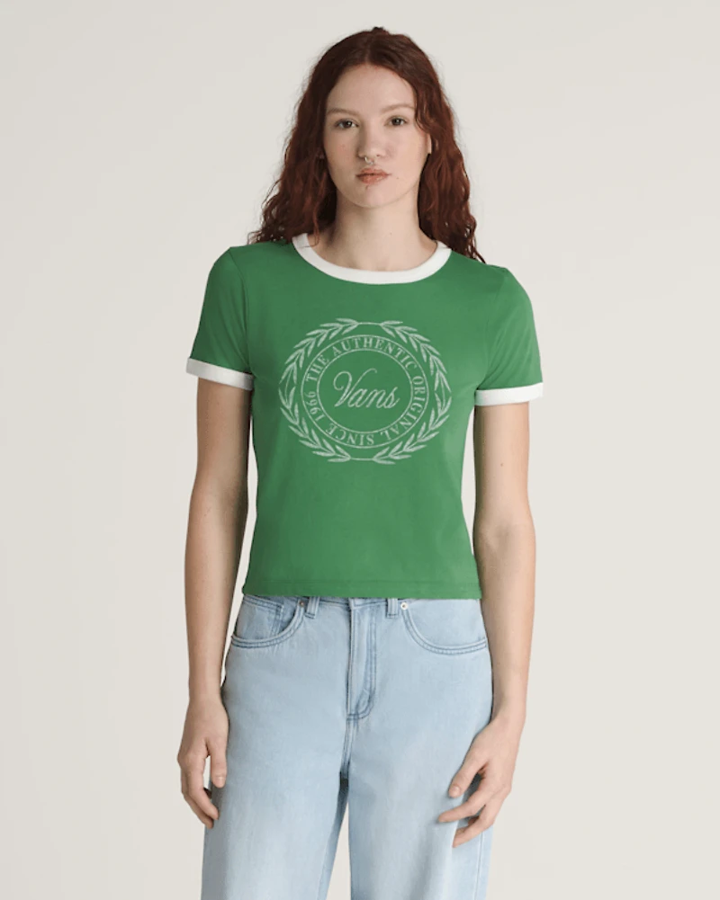 Crest Ringer T-Shirt