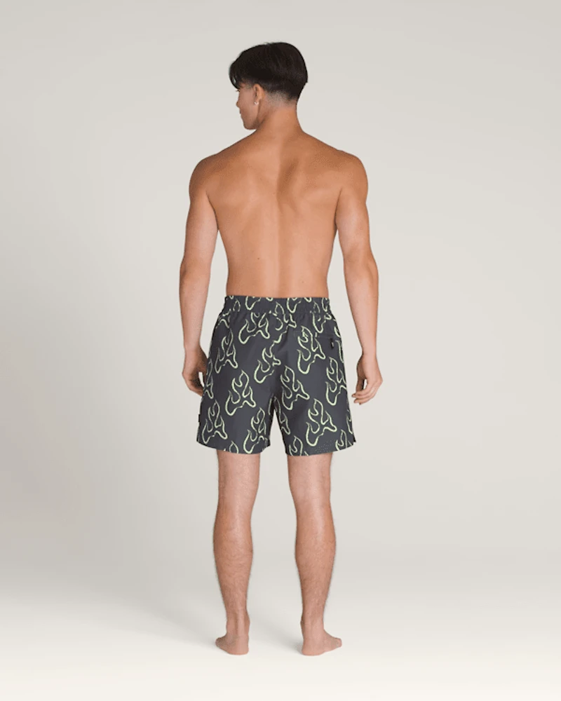 Primary Solid Elastic 17'' Boardshorts