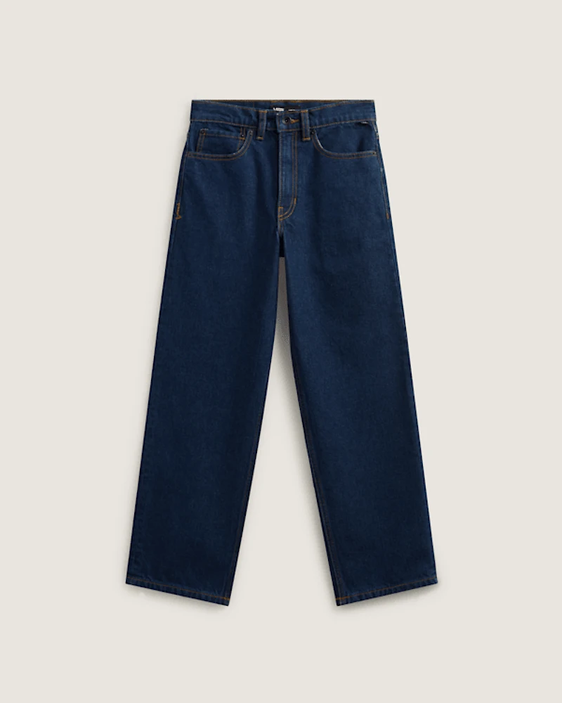 Kids Check-5 Loose Denim Pants