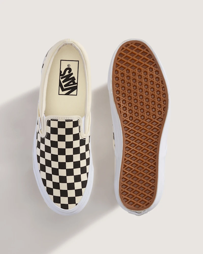 Premium Classic Slip-On Checkerboard Shoe