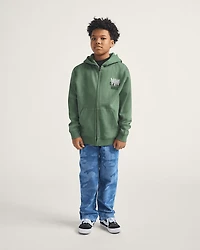 Kids Metal Wall Zip Hoodie