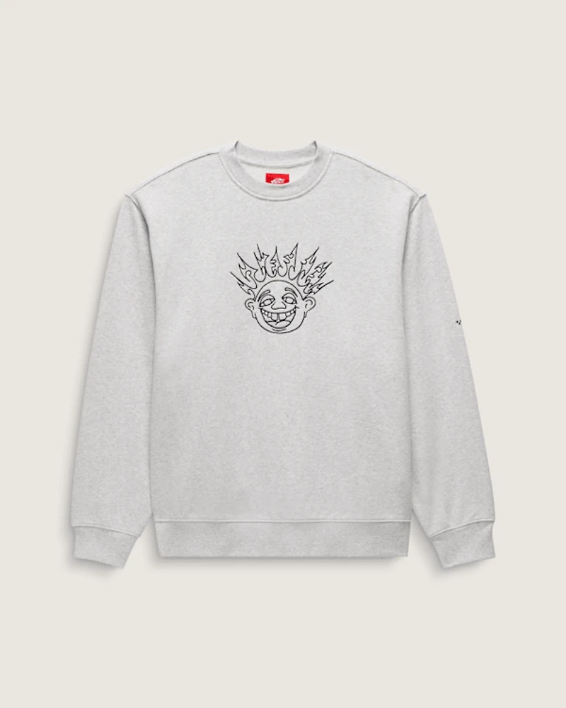 Skate Smile Spike Crew Sweatshirt