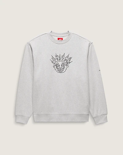 Skate Smile Spike Crew Sweatshirt