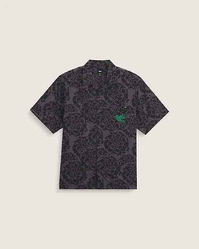 Dia de los Muertos Colibri Floral Shirt