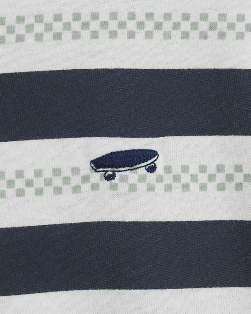 Salton Stripe Checkerboard T-Shirt
