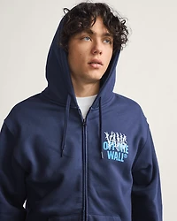 Metal Wall Zip Hoodie