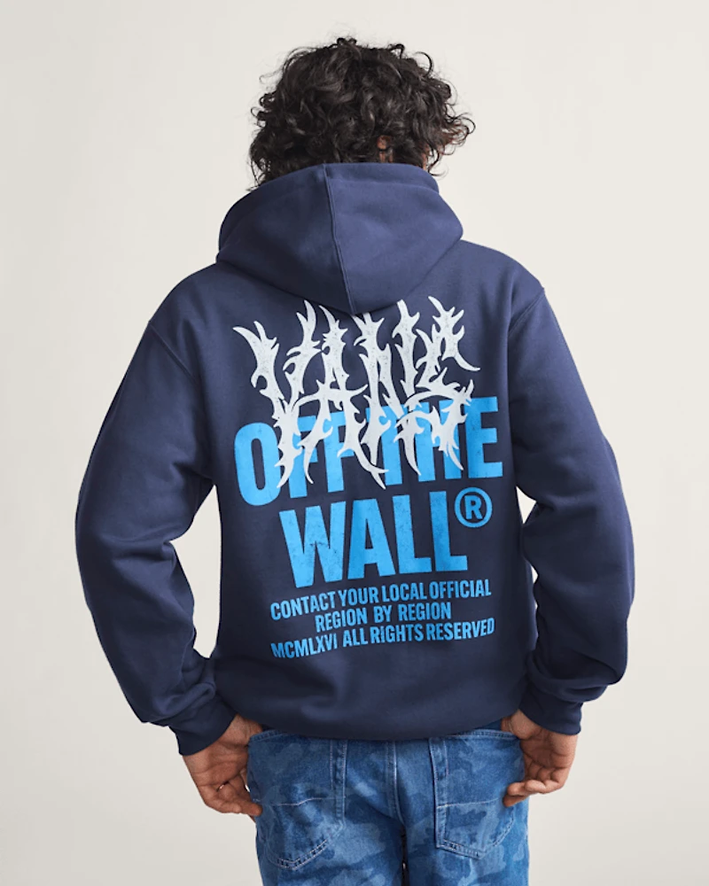 Metal Wall Zip Hoodie