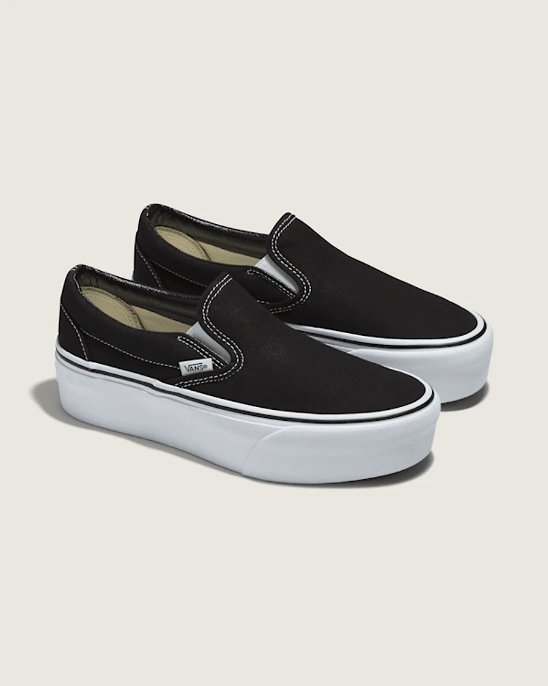 Classic Slip-On Platform Shoe