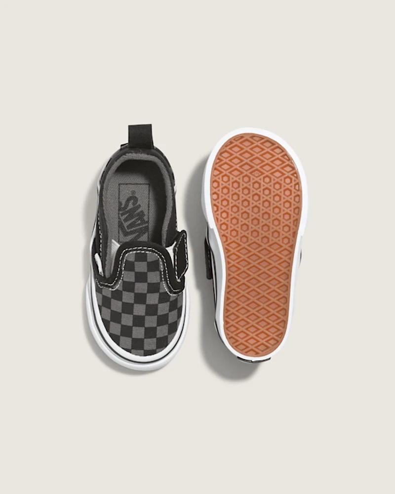 Toddler Classic Slip-On V Checkerboard Shoe