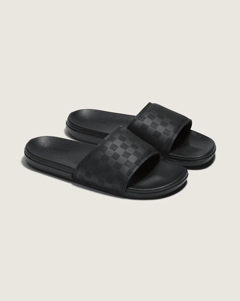 La Costa Checkerboard Slide-On Sandal