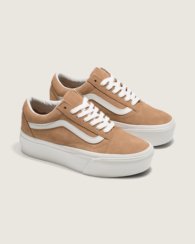 Old Skool Stackform Soft Suede Shoe