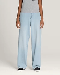 Sirelle 5 Pocket Denim Puddle Pants