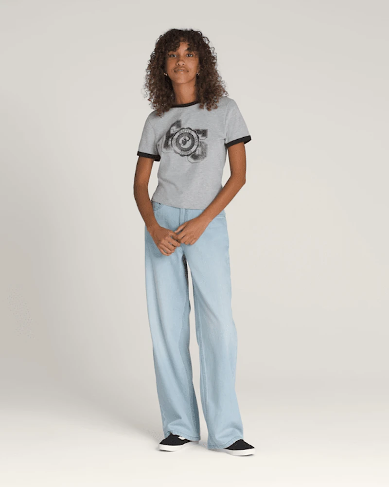 Sirelle 5 Pocket Denim Puddle Pants