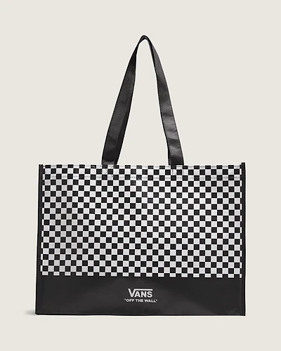 Checkerboard Reusable Tote Bag