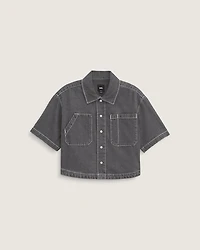 Natalie Denim Button Up Shirt