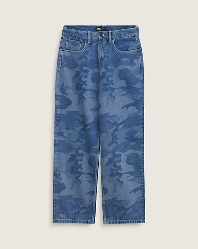 Check-5 Loose Denim Pants