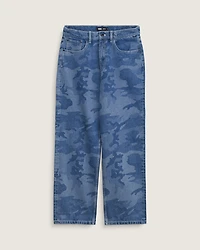 Check-5 Loose Denim Pants