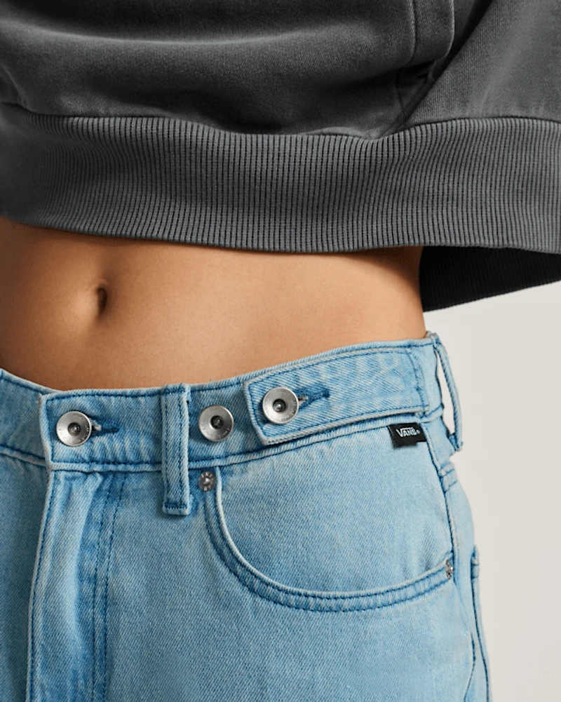 Check-5 Baggy Denim Pants
