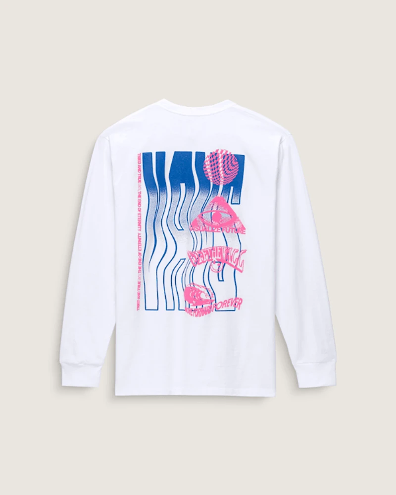 Digital Wavy Vans Long Sleeve T-Shirt
