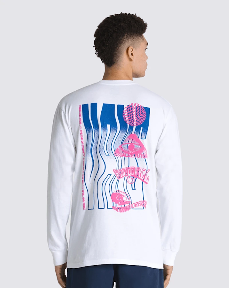 Digital Wavy Vans Long Sleeve T-Shirt