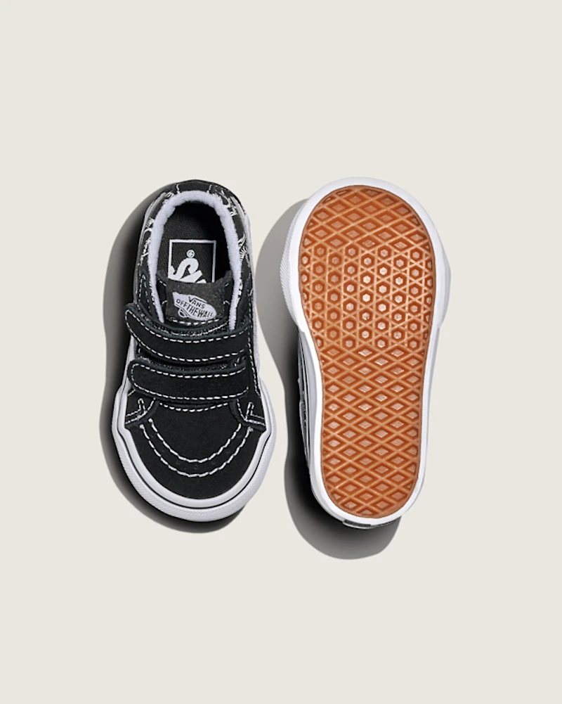 Toddler Sk8-Mid Reissue V Skeletons Shoe