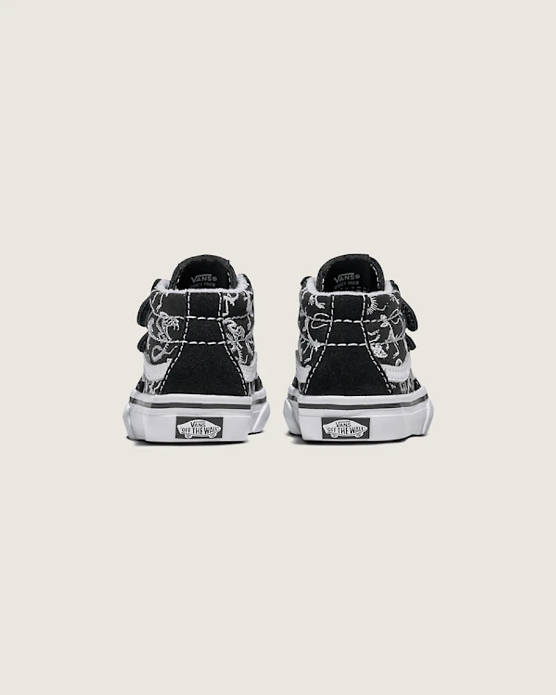 Toddler Sk8-Mid Reissue V Skeletons Shoe