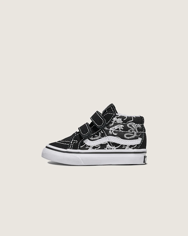Toddler Sk8-Mid Reissue V Skeletons Shoe