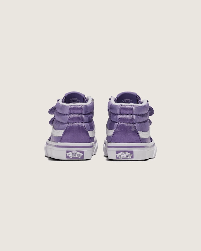 Toddler Sk8-Mid Reissue V Satin Shoe
