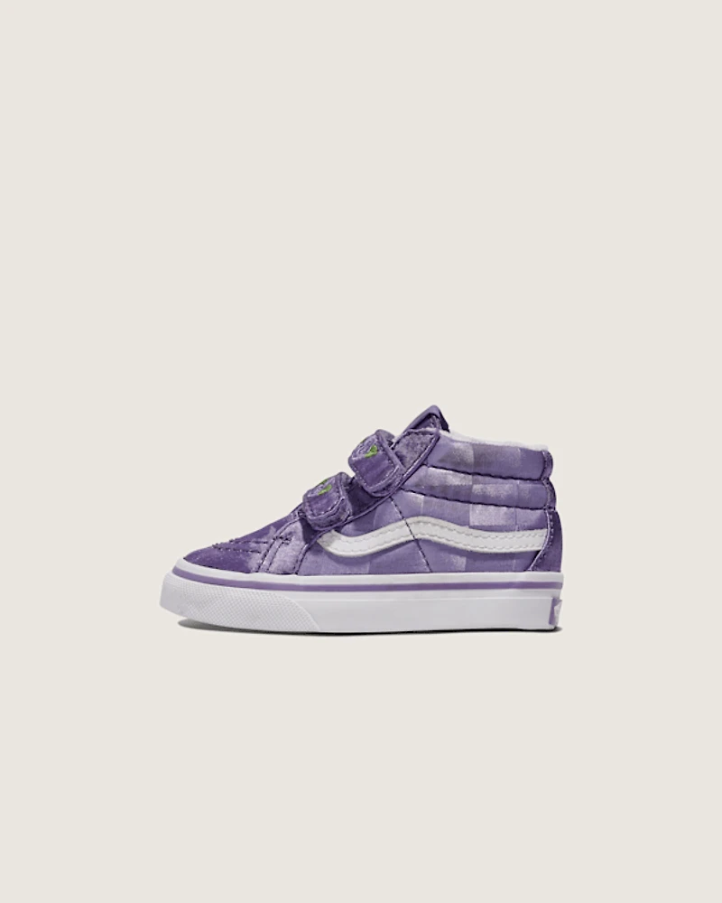 Toddler Sk8-Mid Reissue V Satin Shoe