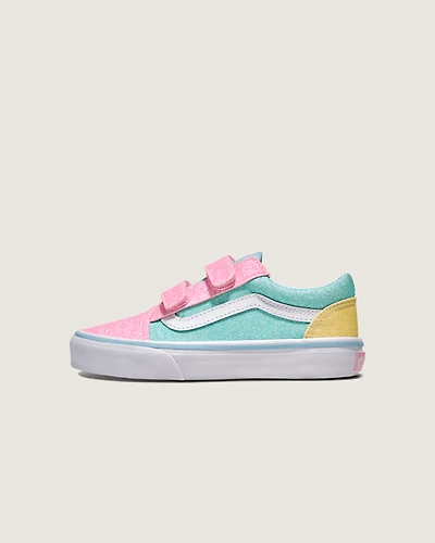 Little Kids Old Skool V Glitter Shoe