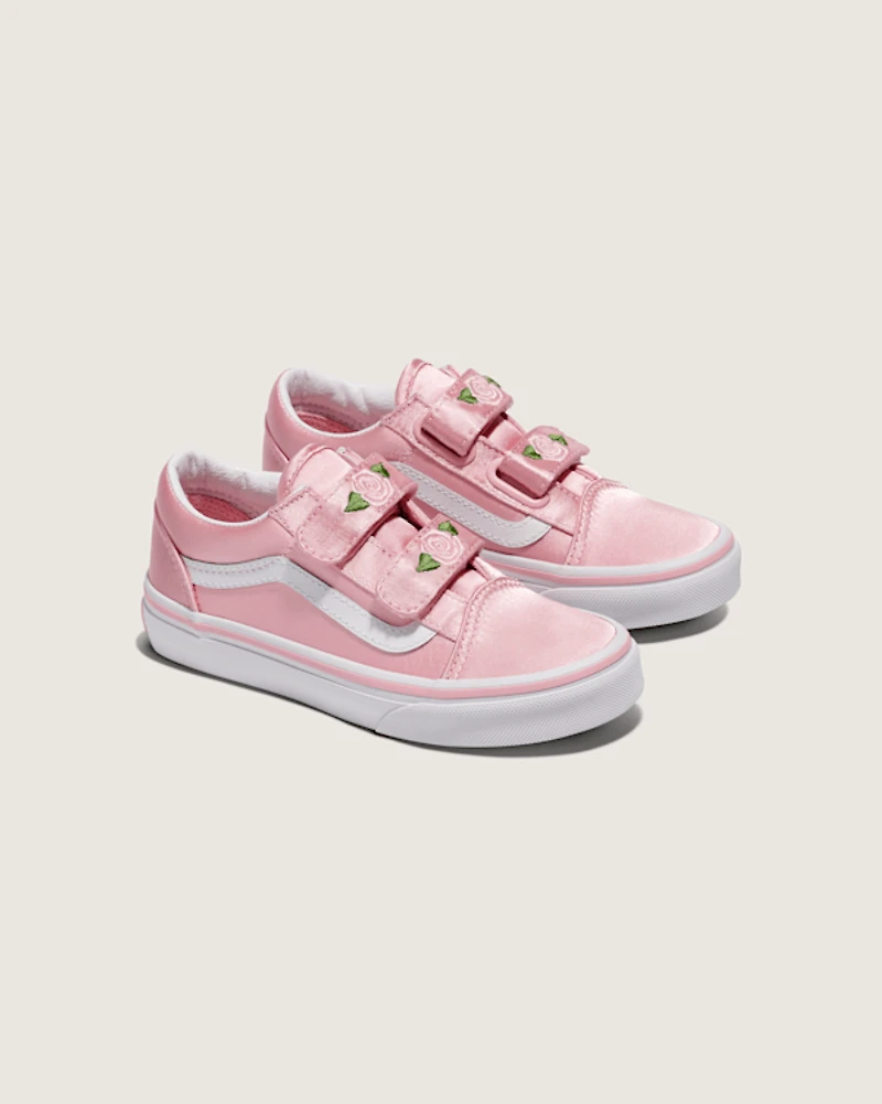 Little Kids Old Skool V Satin Shoe