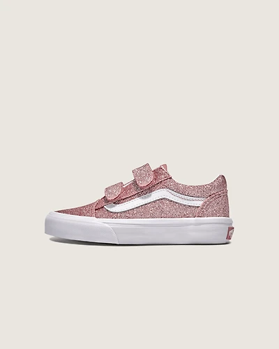 Little Kids Old Skool V Glitter Shoe