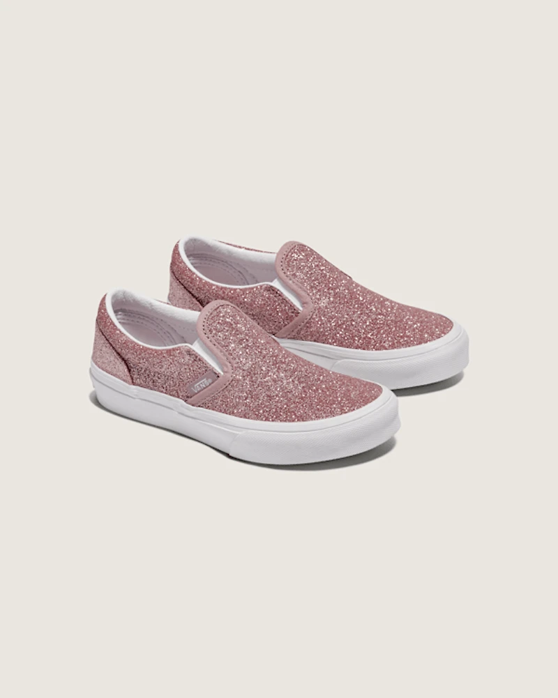Little Kids Classic Slip-On Glitter Shoe
