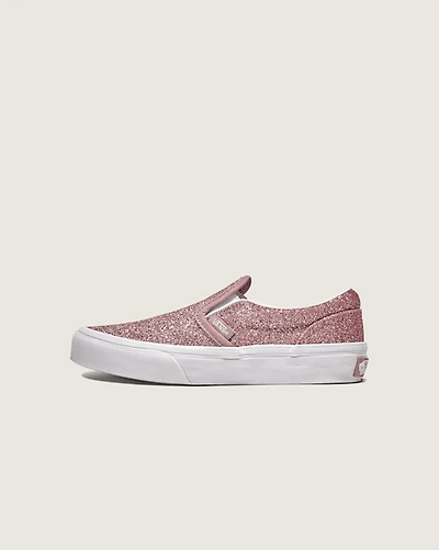 Little Kids Classic Slip-On Glitter Shoe
