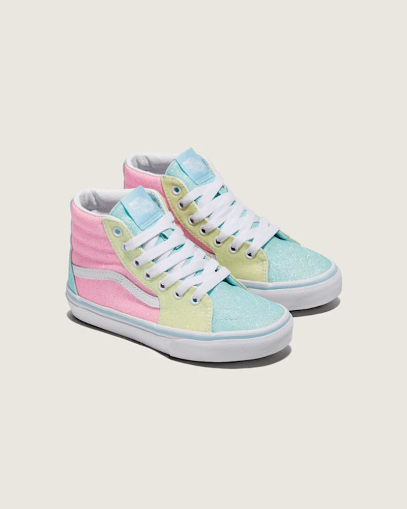 Little Kids Sk8-Hi Glitter Shoe