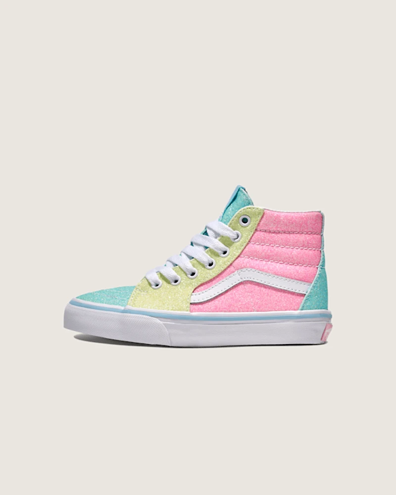 Little Kids Sk8-Hi Glitter Shoe