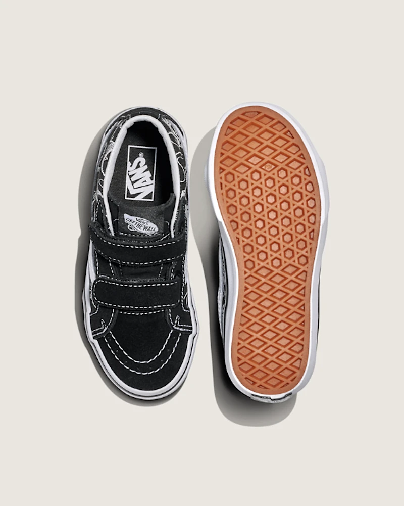 Little Kids Sk8-Mid Reissue V Skeleton Shoe