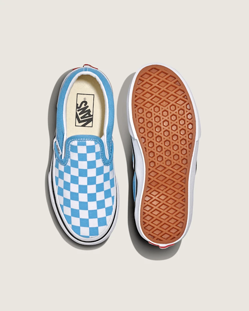Little Kids Classic Slip-On Checkerboard Shoe