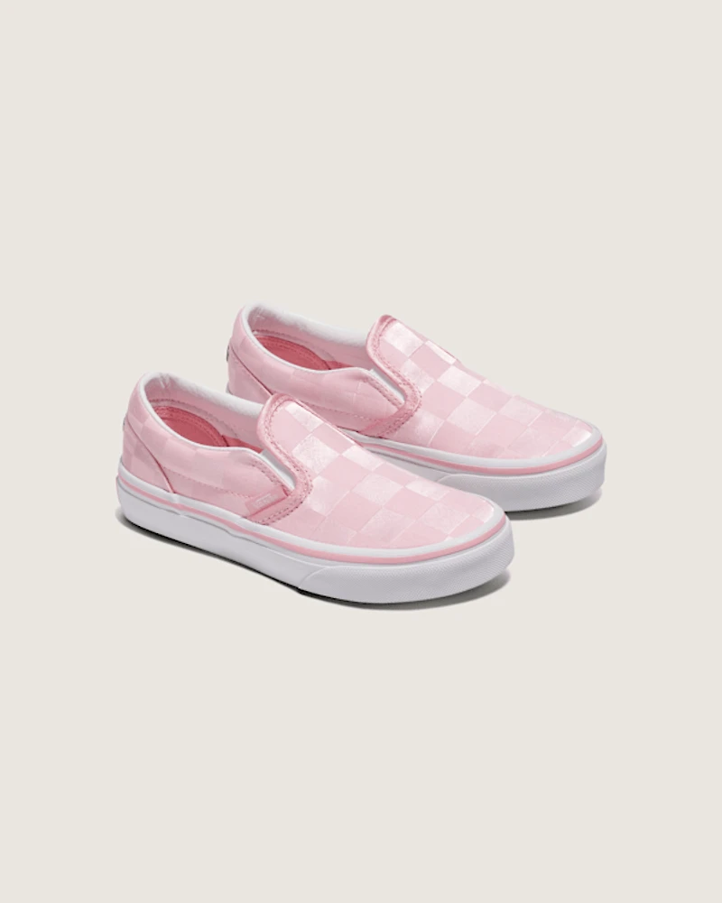 Little Kids Classic Slip-On Satin Shoe