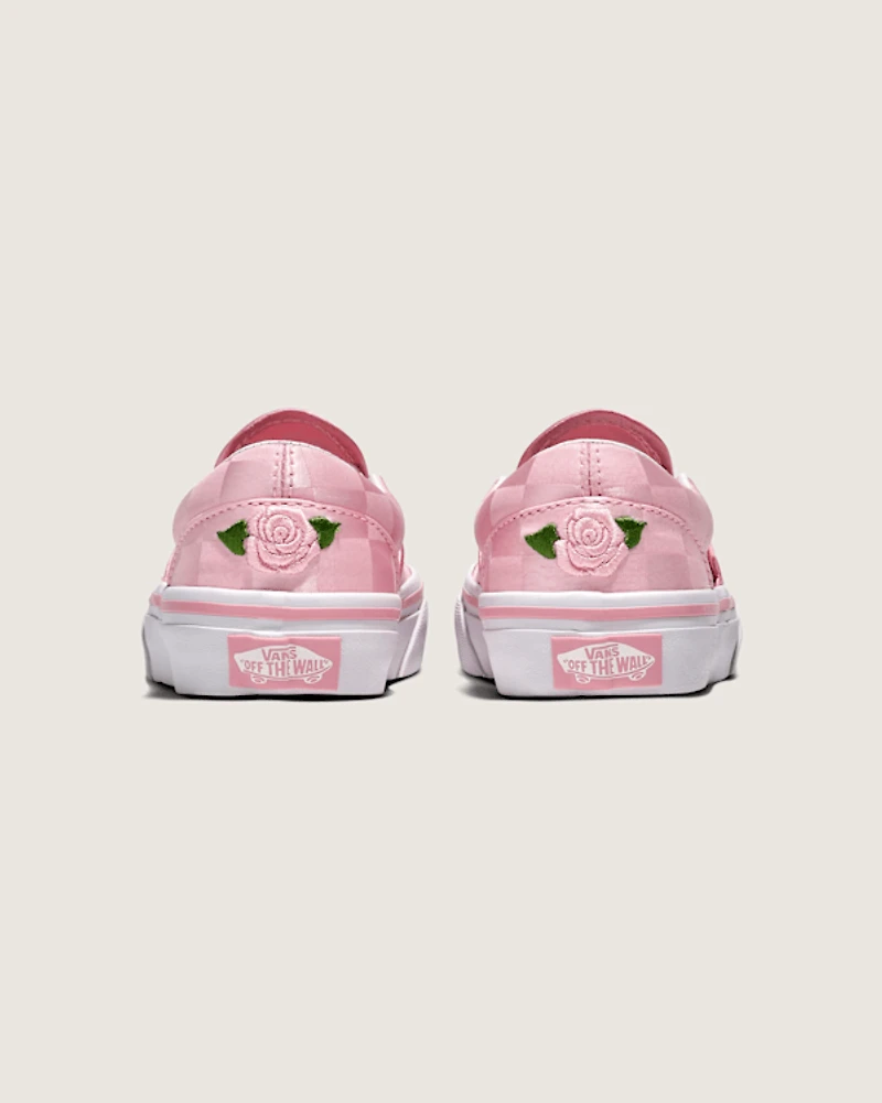 Little Kids Classic Slip-On Satin Shoe