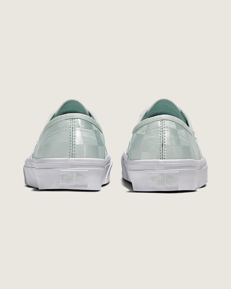 Authentic Checkerboard Satin Shoe