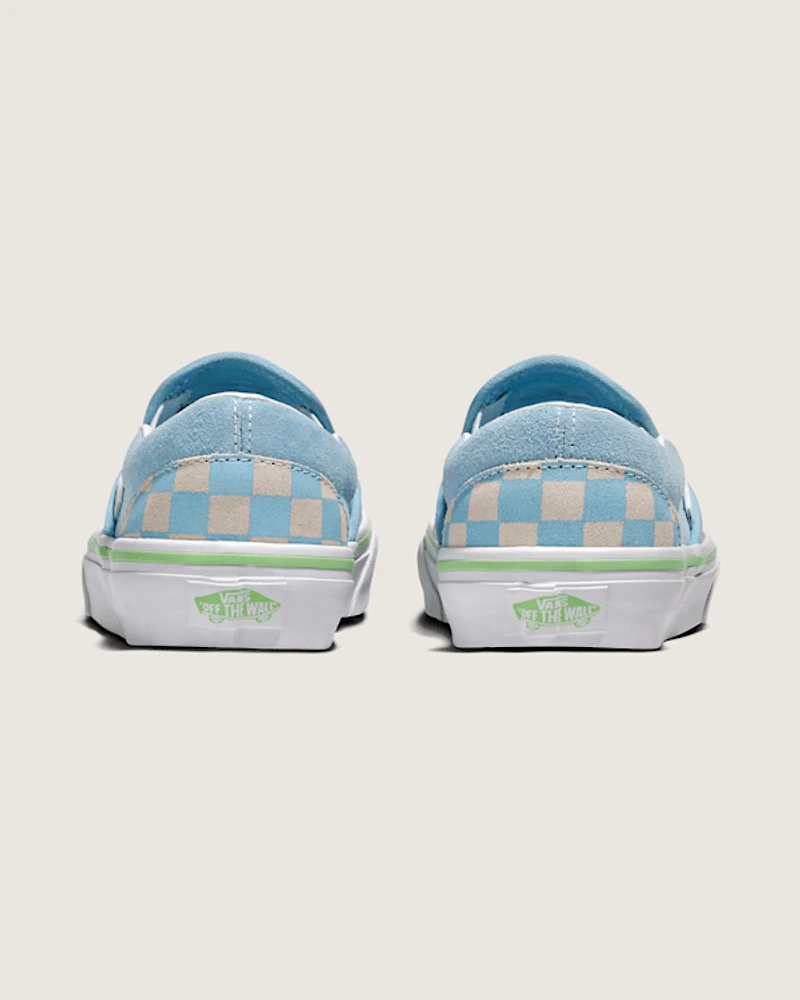 Classic Slip-On Suede Checkerboard Shoe