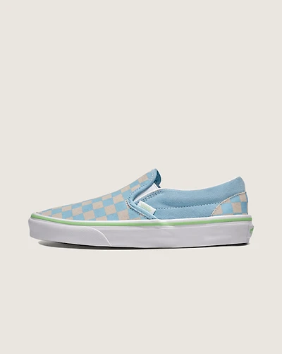 Classic Slip-On Suede Checkerboard Shoe