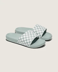 La Costa Checkerboard Slide-On Sandal