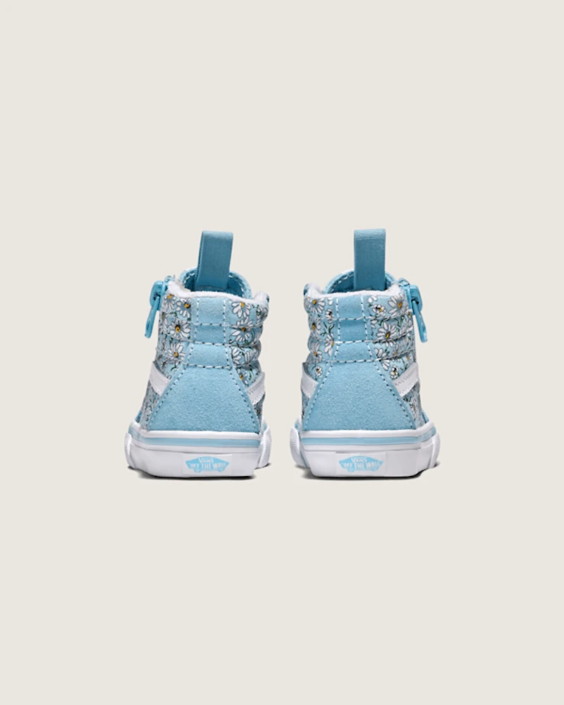 Toddler Sk8-Hi Reissue Side Zip Daisies Shoe