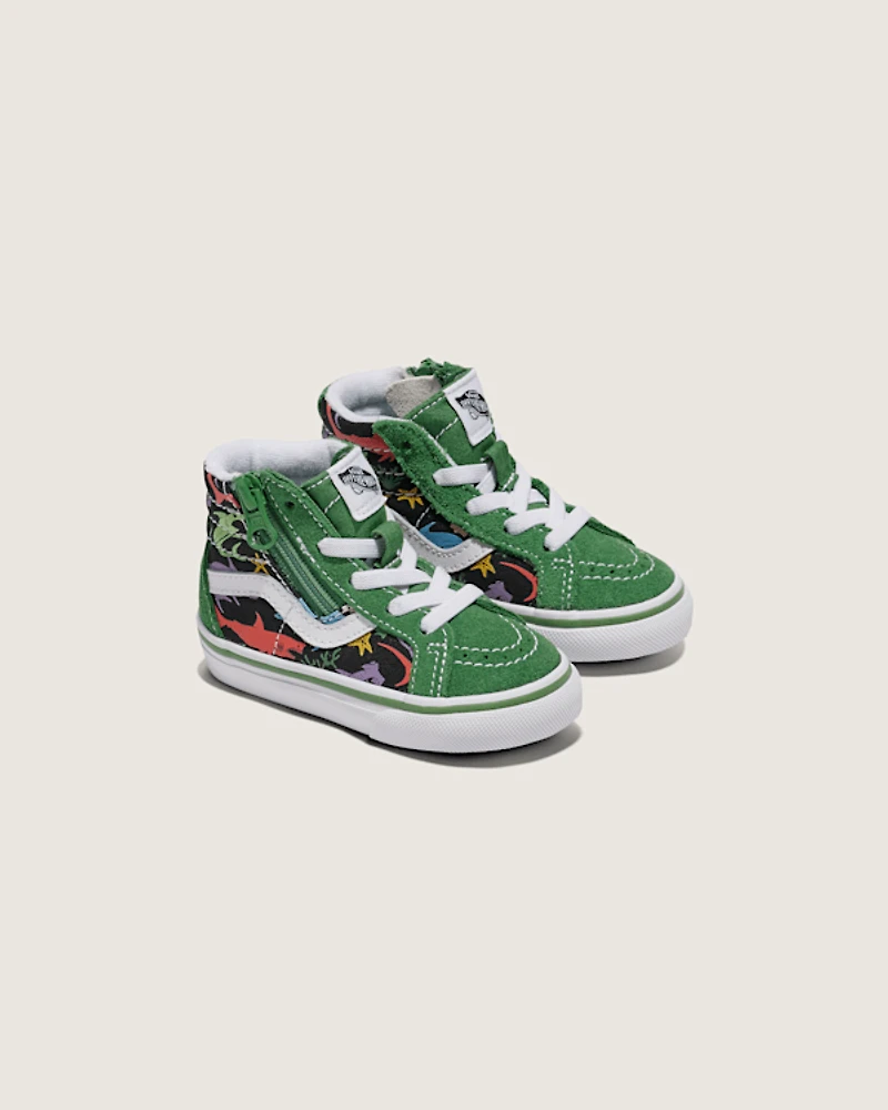 Toddler Sk8-Hi Reissue Side Zip Shark Shoe