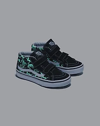 Little Kids Sk8-Mid Reissue V Skeleton Shoe