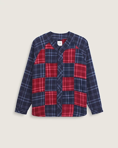 OTW Blocked Flannel Shirt